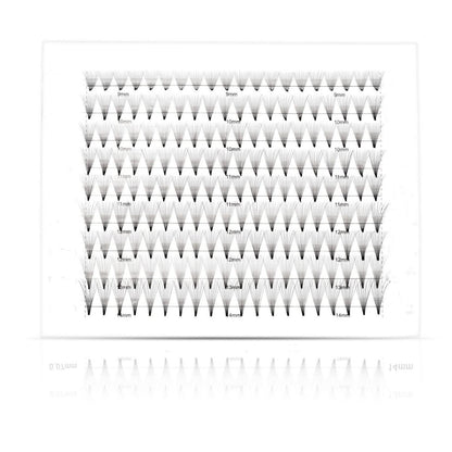 12D Volumen Wimpern Extensions Set 0,07mm Mix 9-14mm