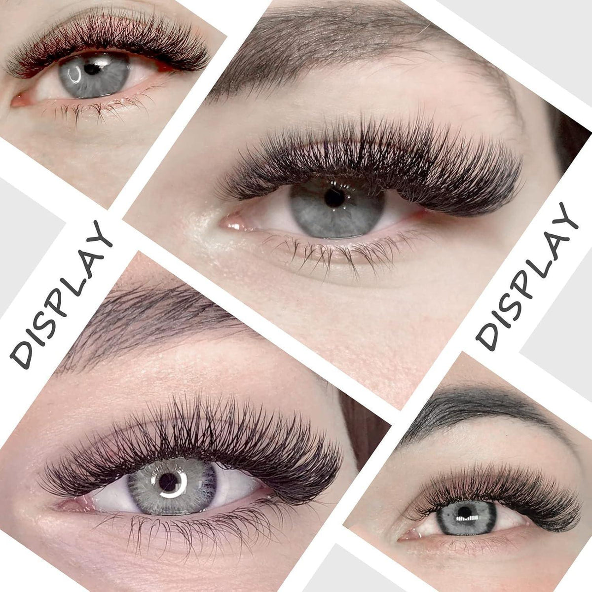 12D Volumen Wimpern Extensions Set 0,07mm Mix 9-14mm