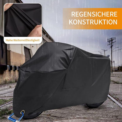 Motorrad Abdeckplane Wasserdicht 245x105x125cm – Winterfest & Sicher