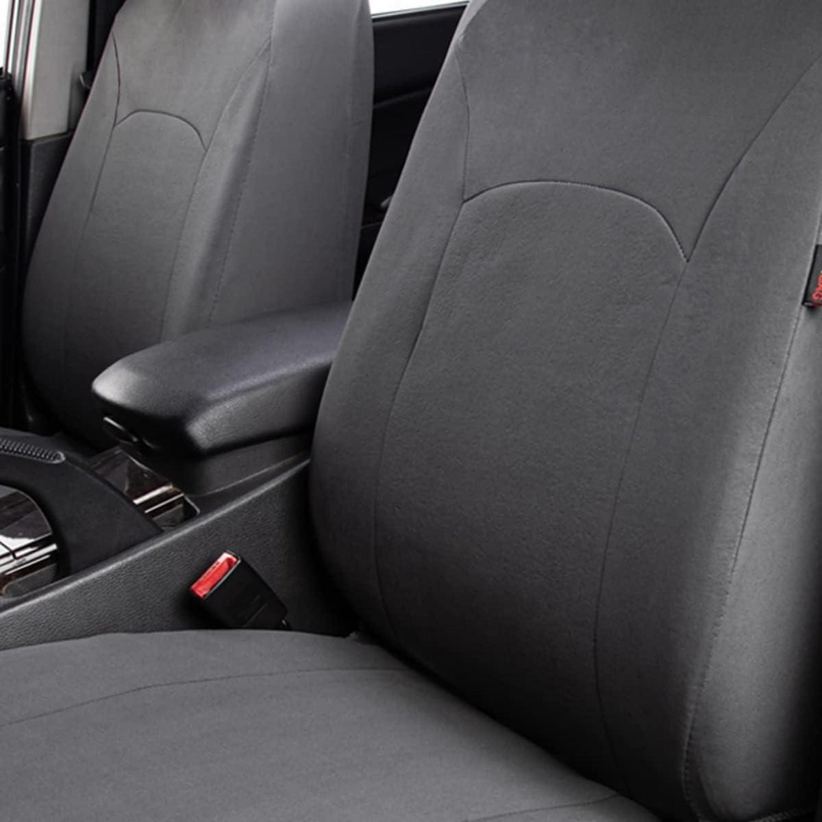 Autositzbezüge Komplettset Universal Grau Polyester Niedriger Rücken
