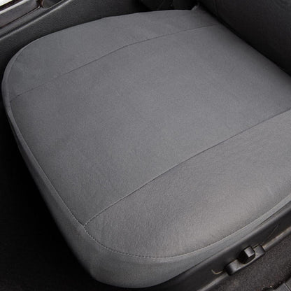 Autositzbezüge Komplettset Universal Grau Polyester Niedriger Rücken