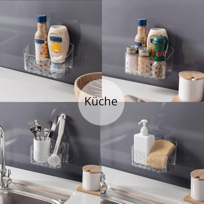 Duschkorb ohne Bohren – Kleiner Duschablage Organizer