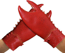 Latex Krabben Krallen Handschuhe Hummer Tier Halloween Requisiten