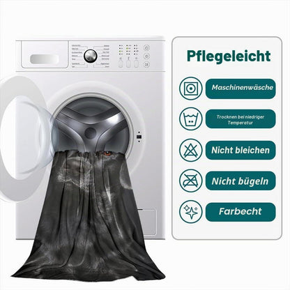 Strandtuch Mikrofaser Labrador Schwarz 70x140 cm
