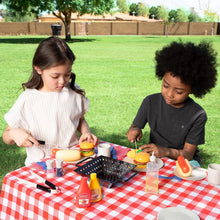 Play-Act 27 PCS Kinder BBQ Grill Spielset - Backyard