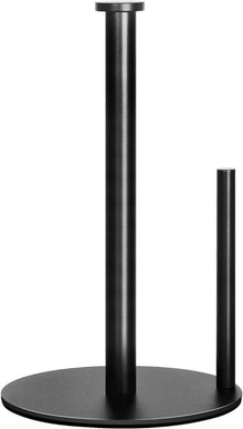 Küchenrollenhalter Schwarz Edelstahl Stehend für Standard und große