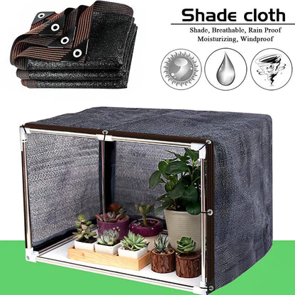 ZOZIJIU Schattierungsnetz 1x2m - Sonnensegel für Balkon