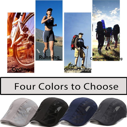 Herren Schirmmütze atmungsaktiv – Baskenmütze für Outdoor & Sport