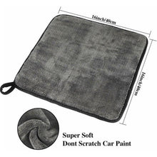 Auto Mikrofasertücher 1200GSM Korallenvlies 3 Stück Poliertuch 40x40cm