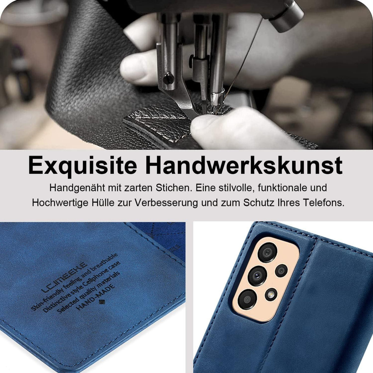 Ailicici Samsung Galaxy A33 5G Hülle Leder Flip Wallet
