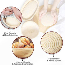 Gärkorb Set Brot Peddigrohr Brot backen Brotkörbchen