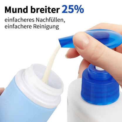 100ml Reiseflaschen Set 3er-Pack – Auslaufsicher & TSA-geprüft