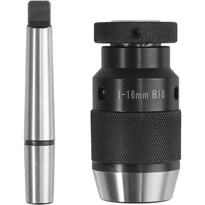 Schnellspannbohrfutter B18 1-16 mm mit MK2 Kegeldorn