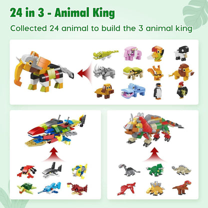 D-FantiX Adventskalender 2026 für Kinder mit 24 Mini