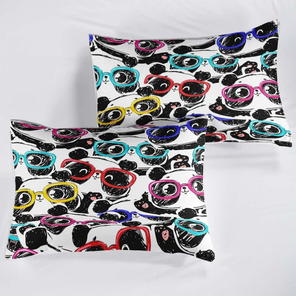 Panda Bettwäsche Set 200x200 cm – Niedliches Tier Motiv für Kinder