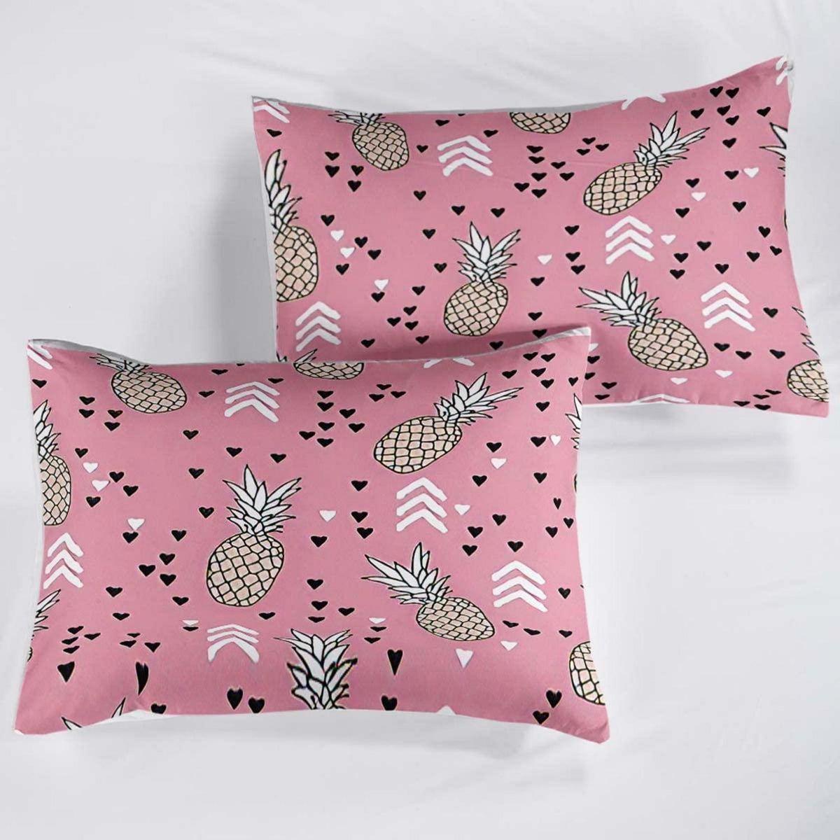 Ananas Bettwäsche Set 200x200cm - Tropisch & Ultraweich