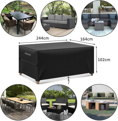 Abdeckung für Gartenmöbel 420D Oxford Gewebe