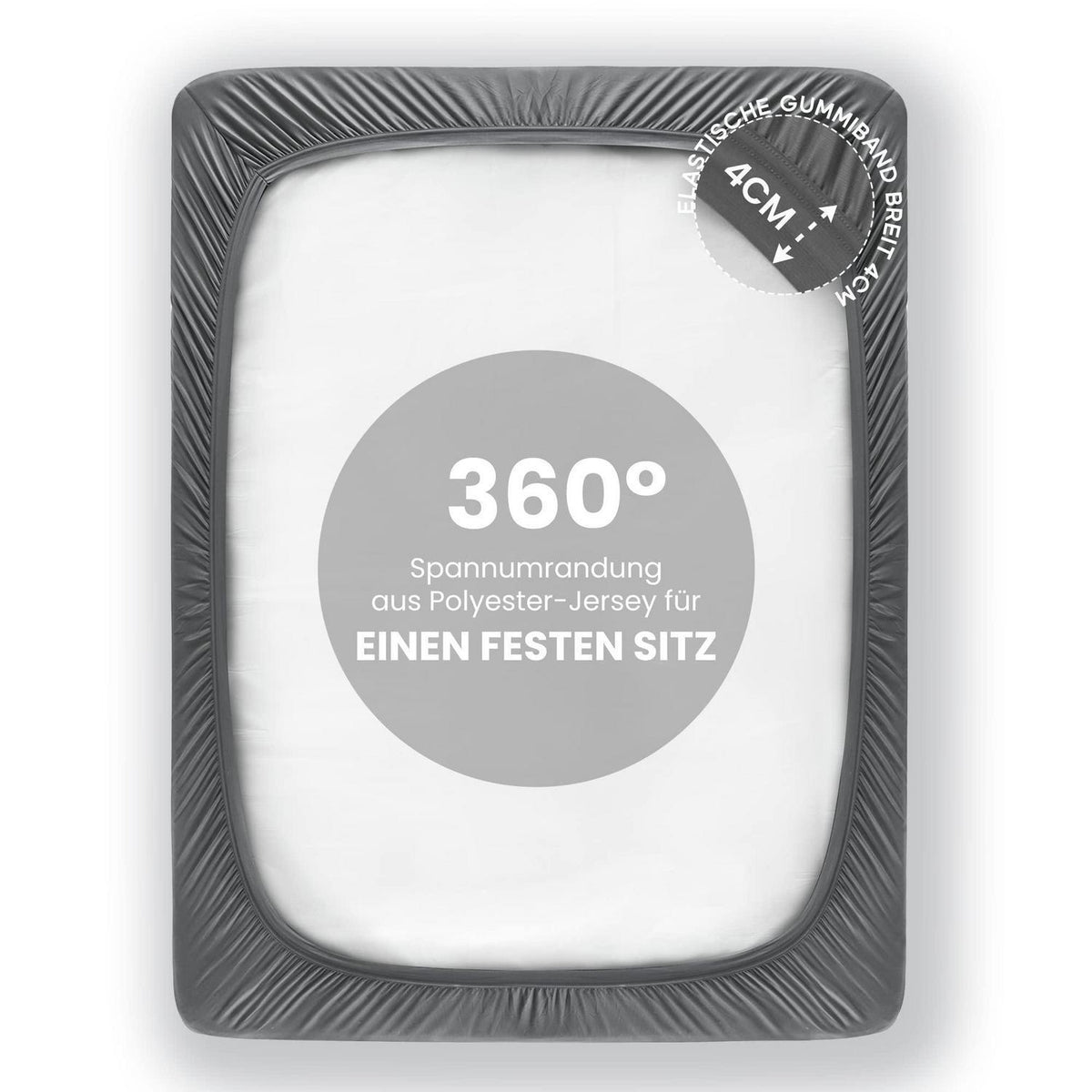 Wasserdichter Matratzenschoner 180x200 cm atmungsaktiv & hygienisch