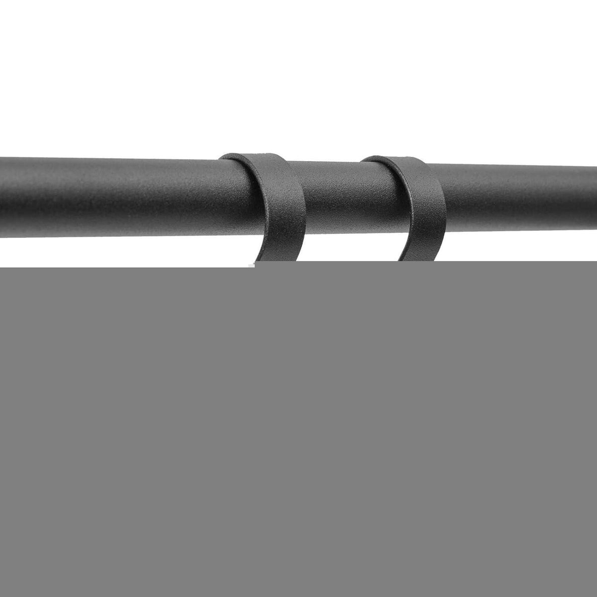 Handtuchleiter mit 5 Haken, Greige + Schwarz