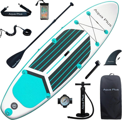Aufblasbares SUP Board Komplettpaket 320 x 83 x 15 cm Grey Graffiti