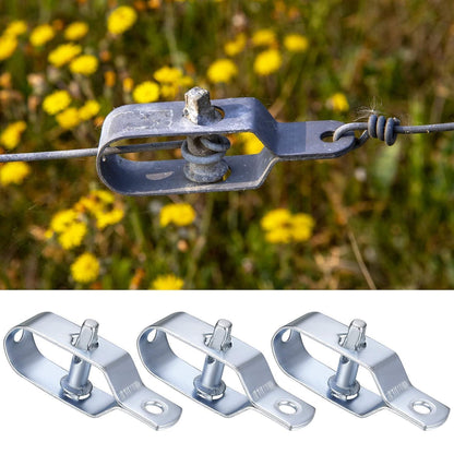 10x Drahtspanner verzinkt für Maschendrahtzaun & Gartenzaun