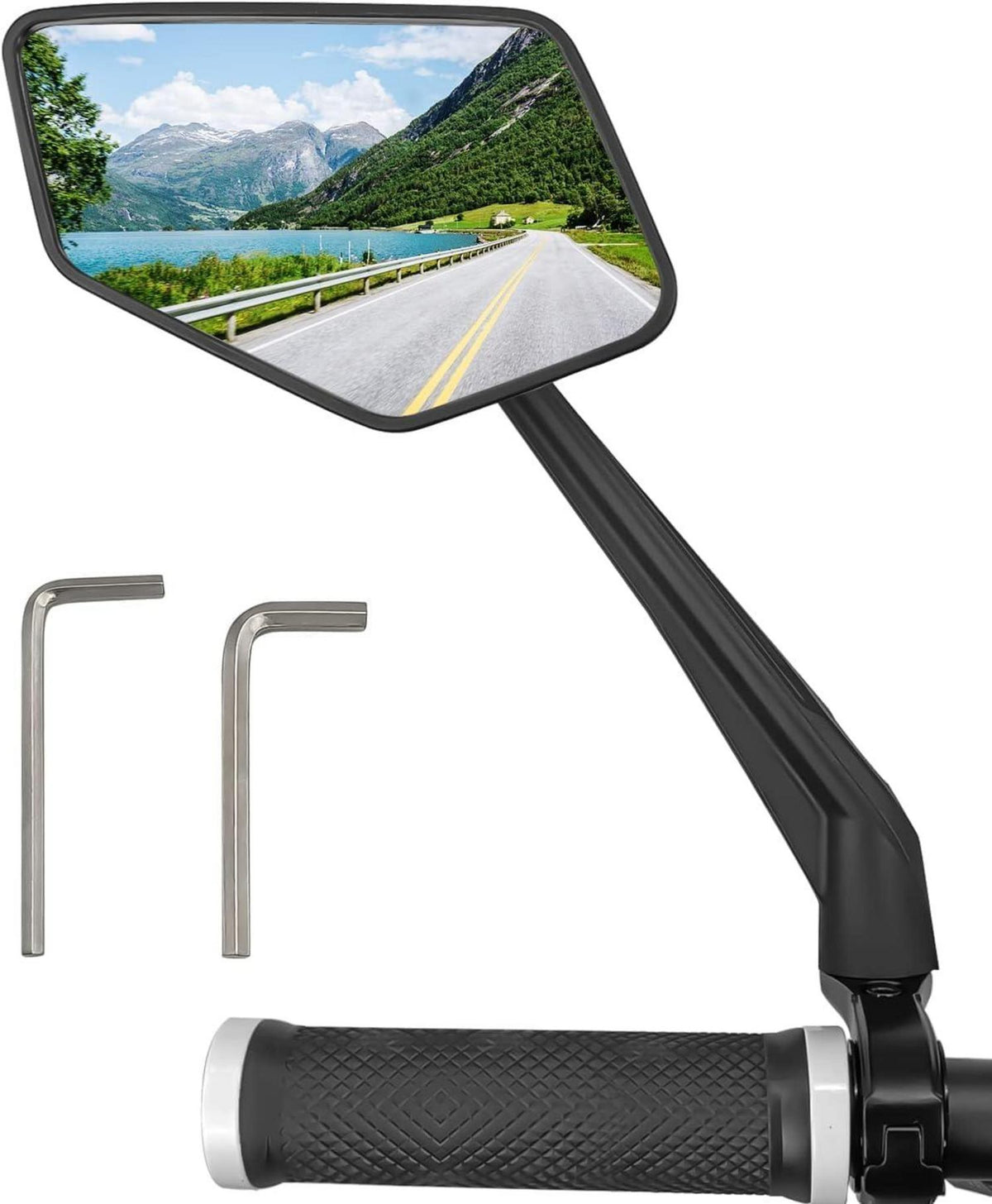 Fahrradspiegel Arkham Großes HD Sichtfeld 360° Einstellbar für Lenker