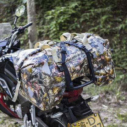 Wasserdichte Motorrad-Hecktasche 70L mit Seilriemen