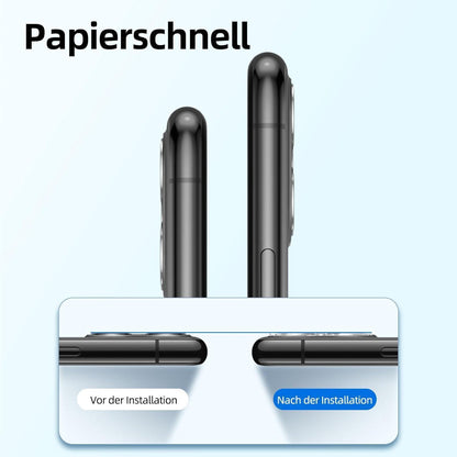NEW'C Panzer Schutz Glas 4er Set iPhone 12 Mini Kratzfest 9H Schutzfilmpaket
