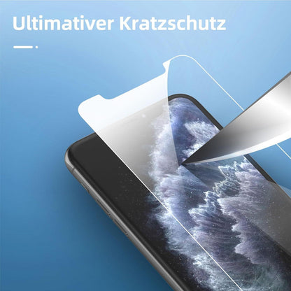 NEW'C Panzer Schutz Glas 4er Set iPhone 12 Mini Kratzfest 9H Schutzfilmpaket