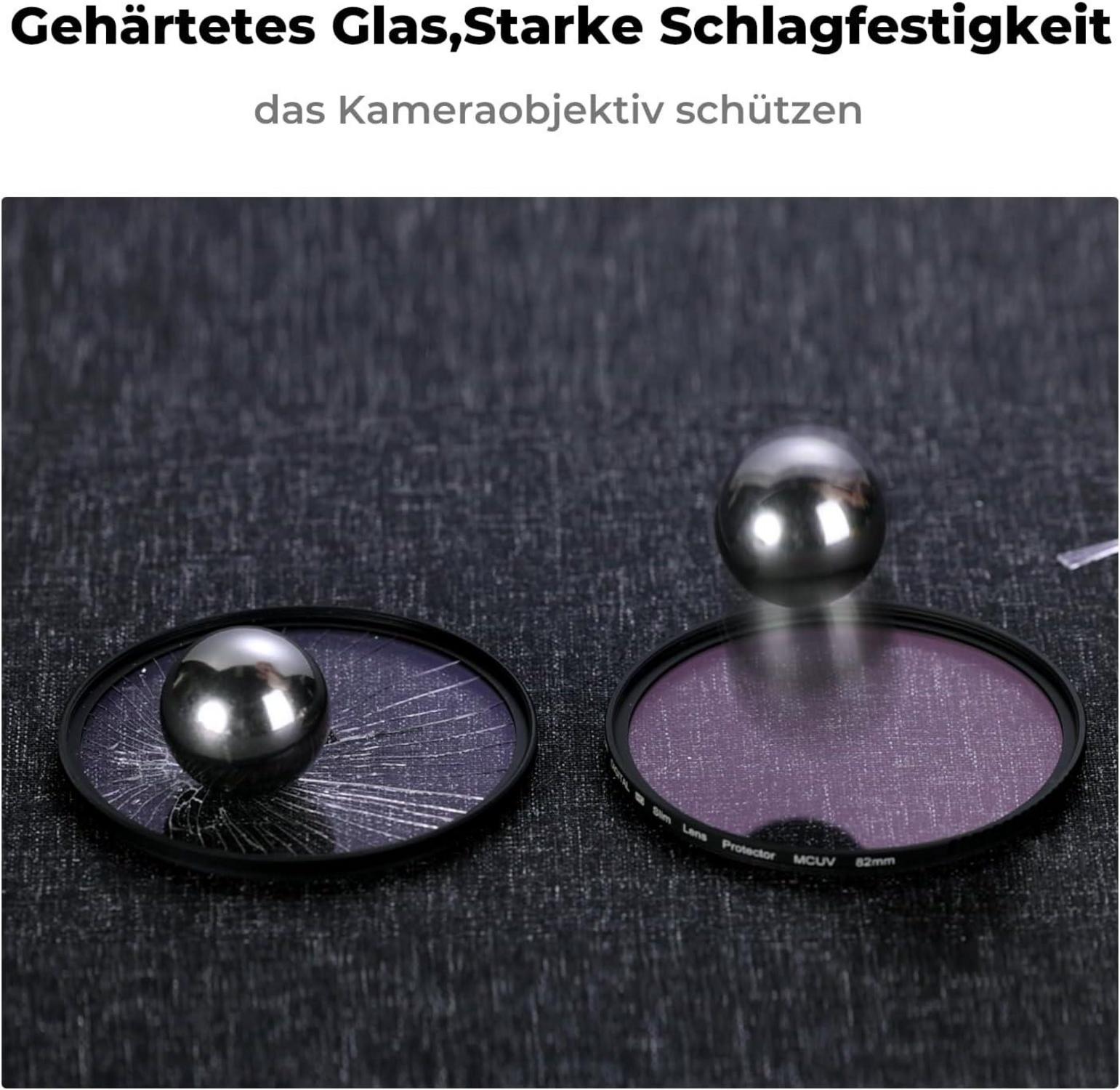 82mm Slim UV Filter Nano X-Serie Schutzfilter - Optisches Glas