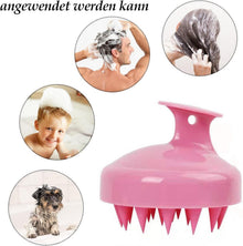 Kopfhaut Massagebürste Silikon Scalp Massager Peeling