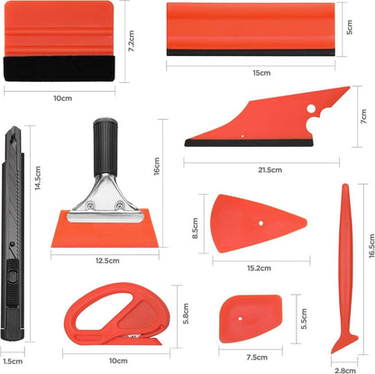 Autofolien Tönungsfolie Set, Vinyl Werkzeug Kit