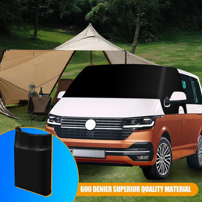 Frontscheibenabdeckung VW T6 – 600D Oxford Gewebe Thermomatte