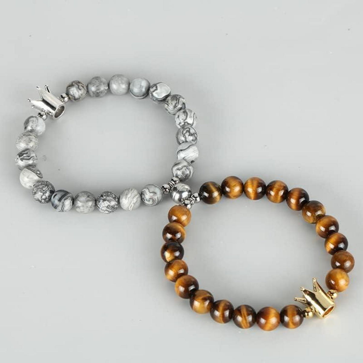 8mm Natürliche Edelsteinperlen - 200 Stück zum Schmuck Basteln