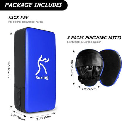 Handpratzen Set 2 IN 1 mit PU Pratzen Schlagpolster für