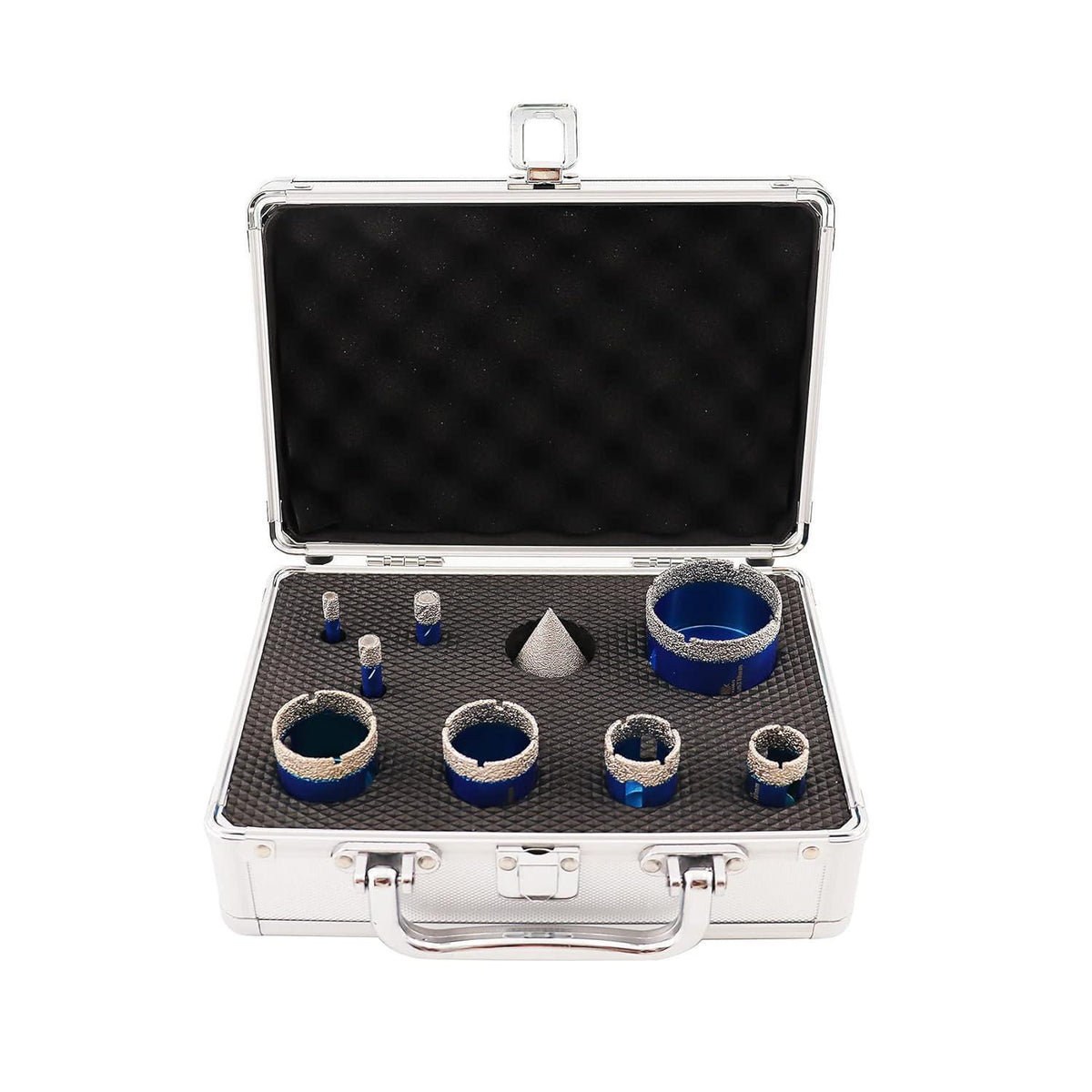 Diamant Trockenbohrer Set für Fliesen, Porzellan, Granit