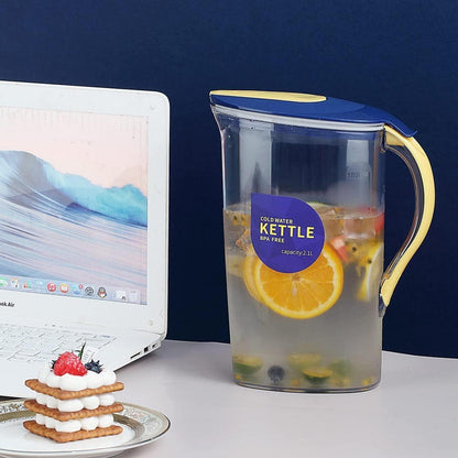 Karaffe für Kühlschranktür 2,1L - Gelb