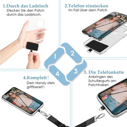 Universal-Handykette zum Umhängen, Handyband für alle