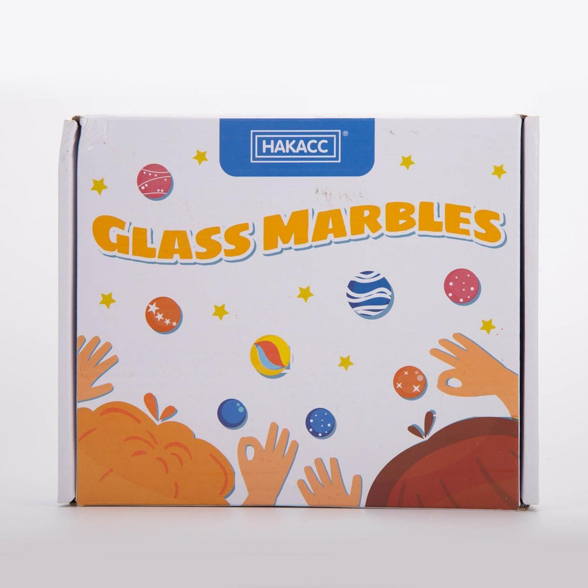160Stk. Glasmurmeln 16mm Bunt Kinder Deko Spielzeug Strandtasche