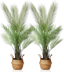 Künstliche Areca Palme 120cm im Topf, 2er Set - Kunstpflanze