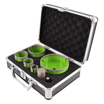 Diamantbohrer Set 7tlg. für Fliesen, Granit, Marmor