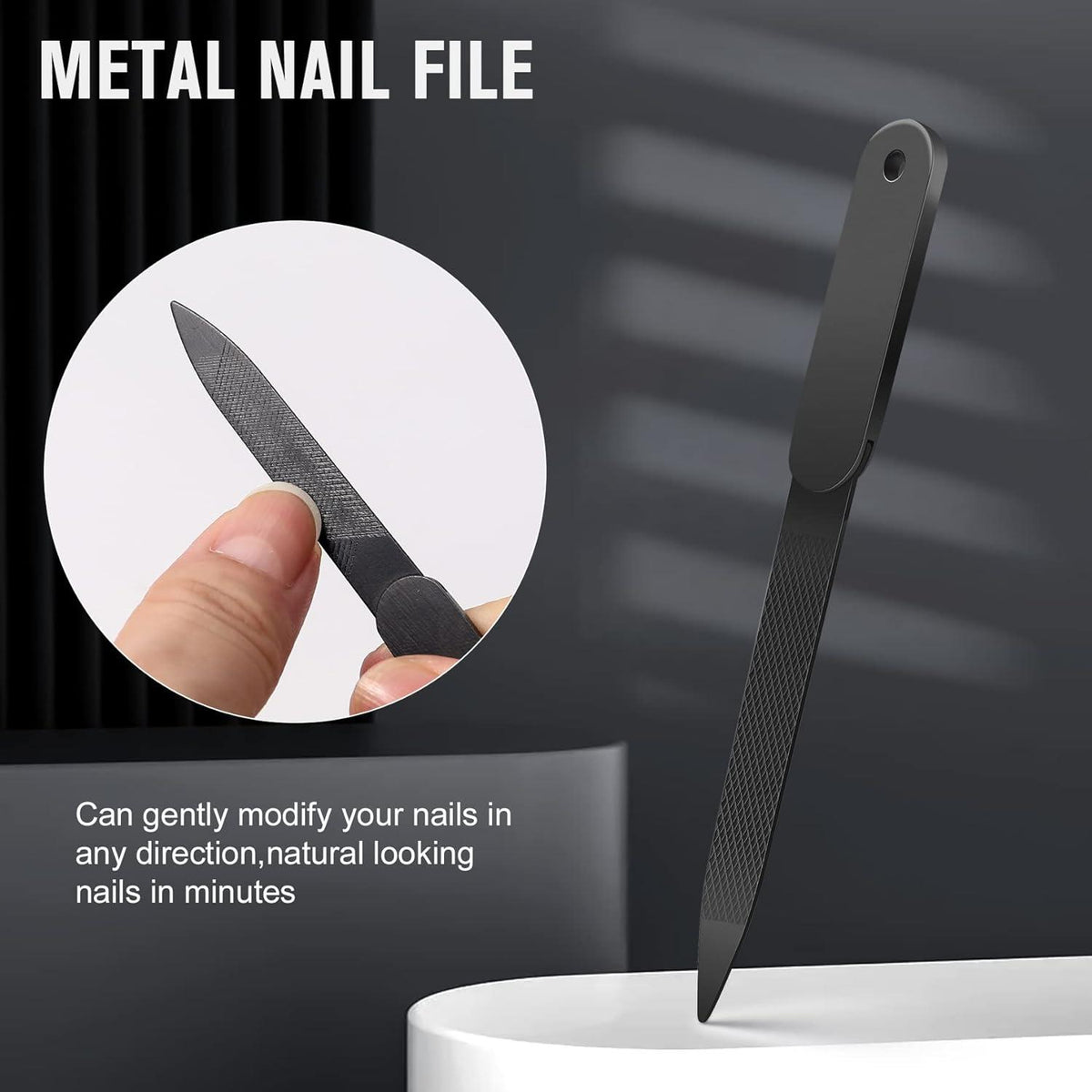 Zehennagelknipser für dicke Nägel 15mm Backe mit Metallfeile