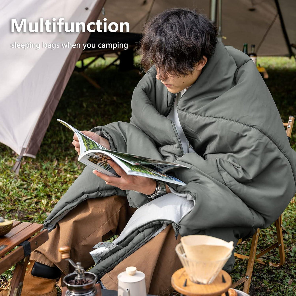 Naturehike Leichter 3-Jahreszeiten Schlafsack für Outdoor Camping Wandern
