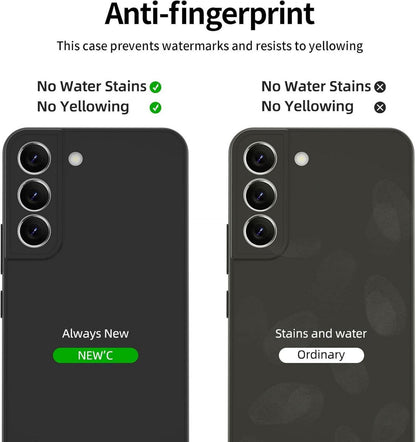 Hülle Samsung Galaxy S21 FE 5G Schwarz & 2x Panzer Schutzglas Ultra