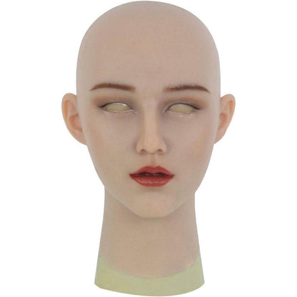Silikonmaske für Damen und Herren, Cosplay, Halloween, Crossdressing