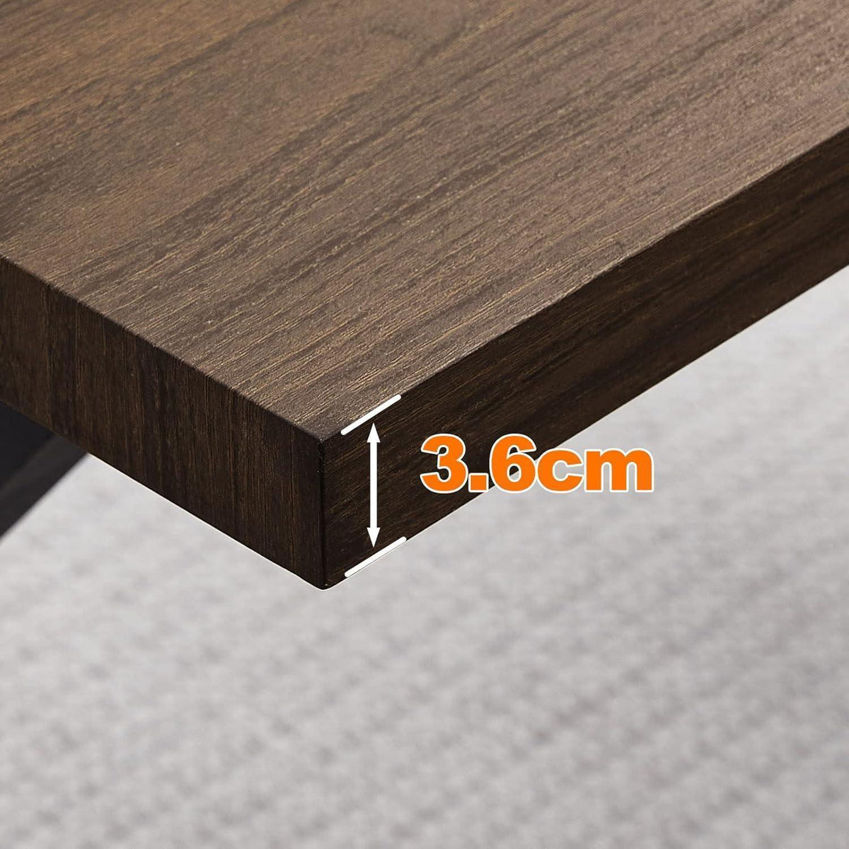 Esszimmergruppe Holz 140cm + 4 Samtstühle Grau