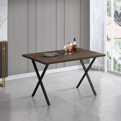 Esszimmergruppe Holz 140cm + 4 Samtstühle Grün