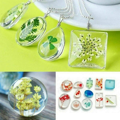 384tlg. Resin Gießharz Silikonform Set für Schmuck & DIY