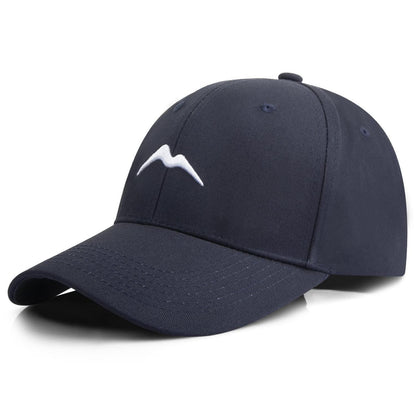 Baumwoll Baseball Cap Herren Damen Atmungsaktiv Blau