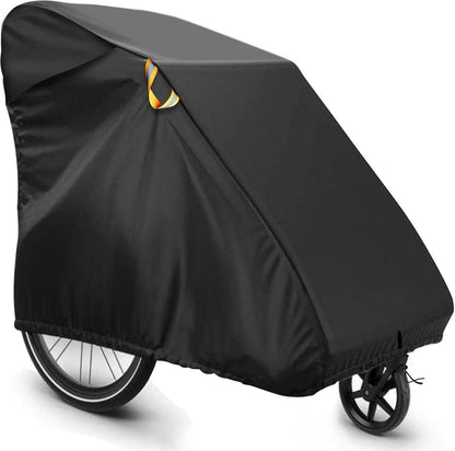 Fahrradanhänger Abdeckung Wasserdicht 140x88x92cm flexibles Design